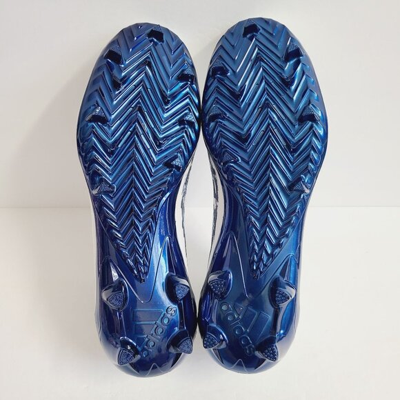 NEW Adidas Adizero Primeknit Football Cleats GV9624 Size 12.5 White Blue main image 4